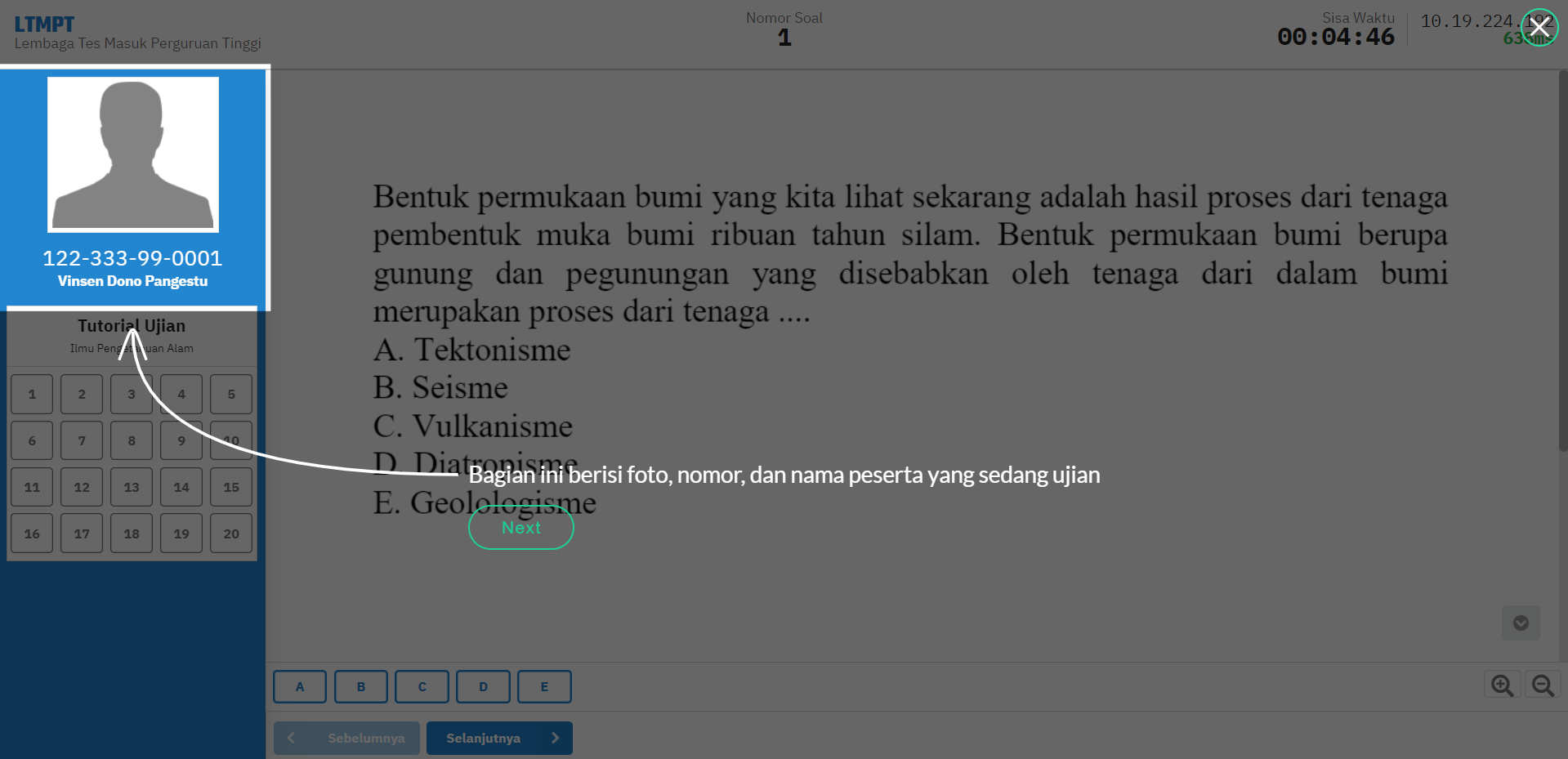 Tutorial Ujian