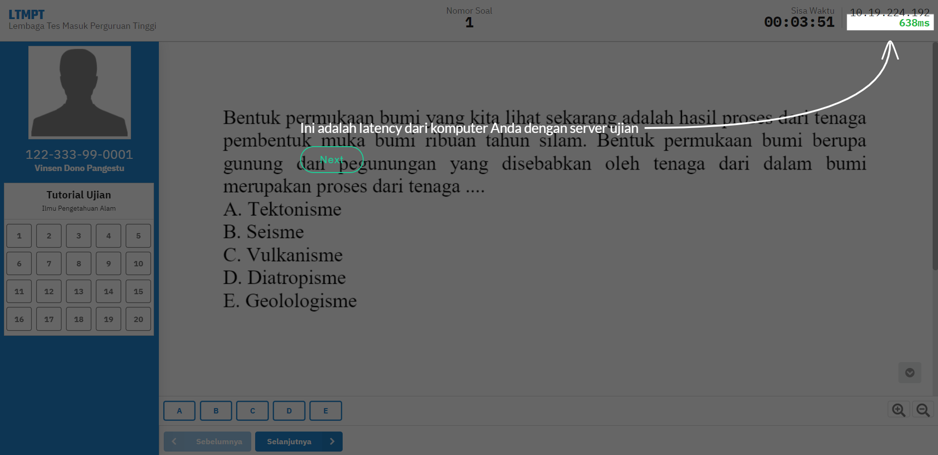 Tutorial Ujian