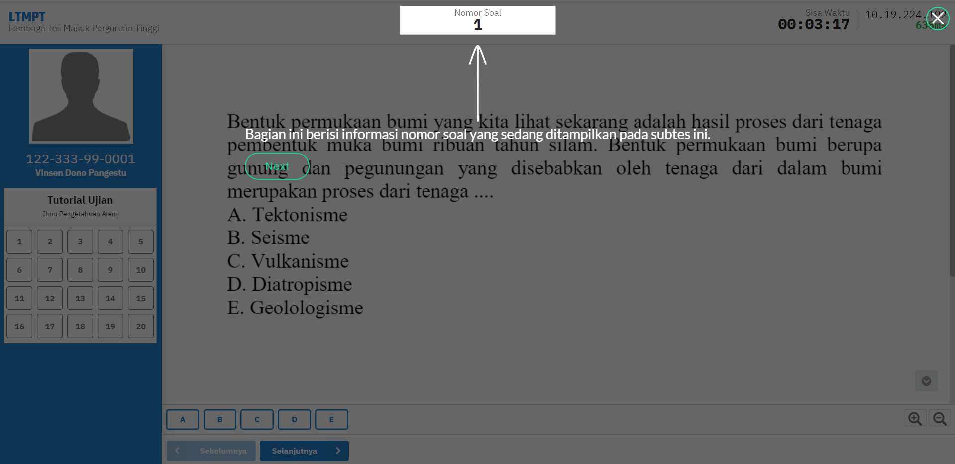Tutorial Ujian
