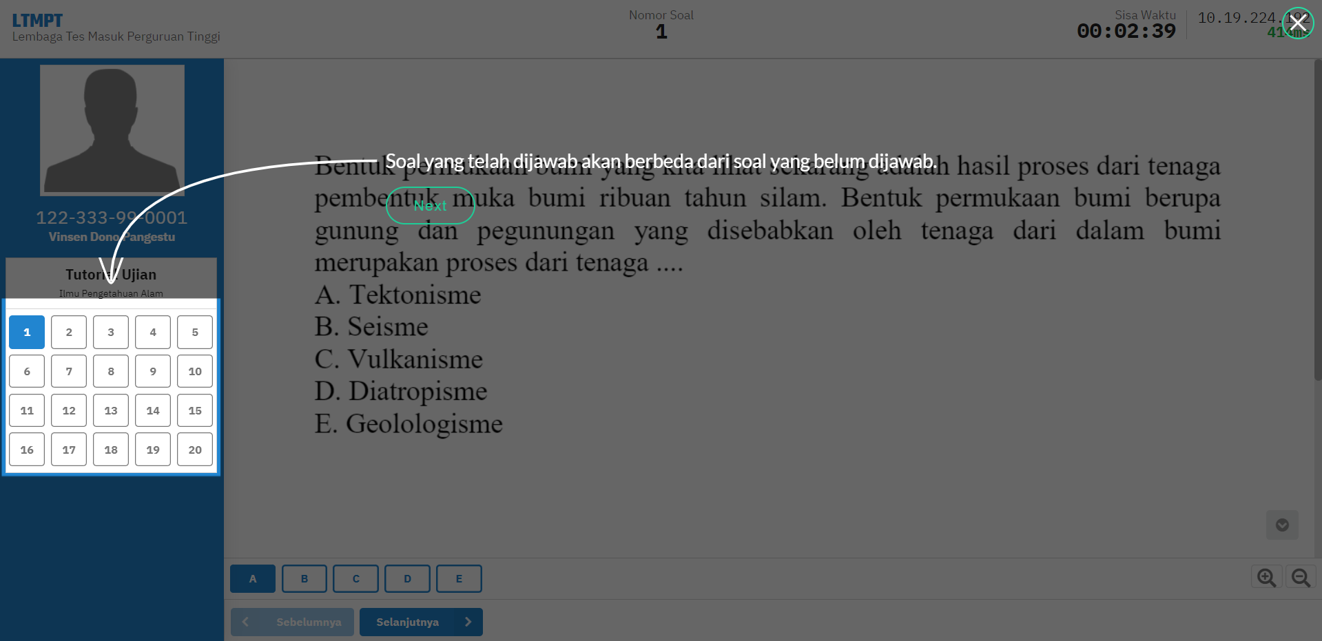 Tutorial Ujian