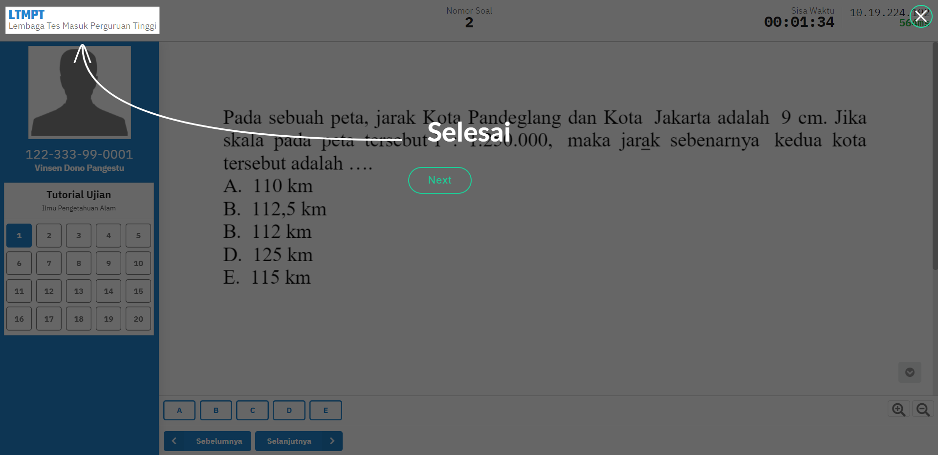 Tutorial Ujian
