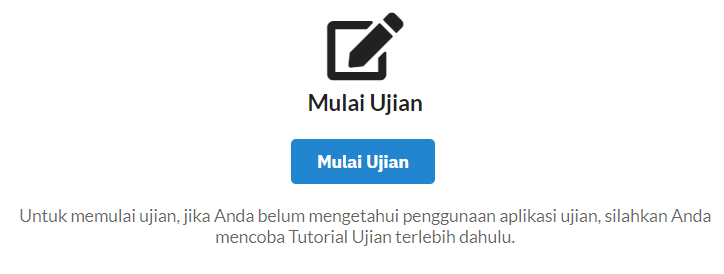 Mulai Ujian