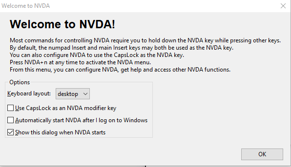 Panduan Instal NVDA